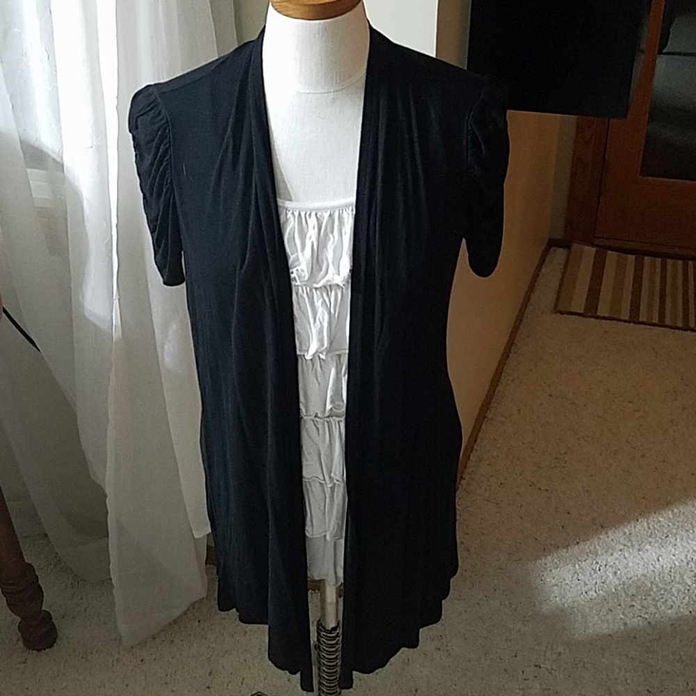 ALYX Ruffled Shirt with Attached Cardigan